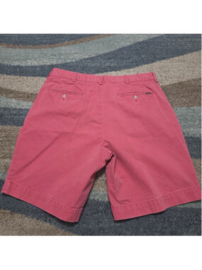 Polo Ralph Lauren Mens 34 Salmon Pink Chino Shorts Classic Fit